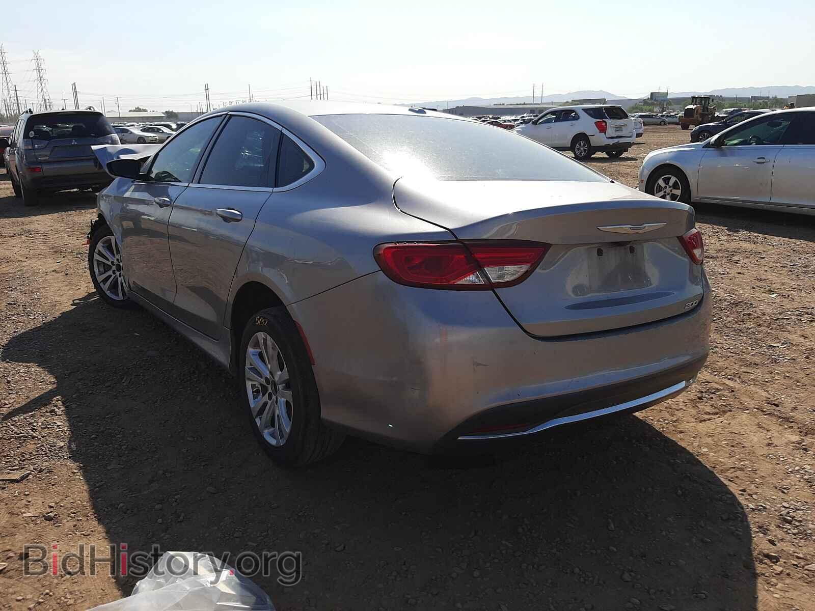 2015 CHRYSLER 200 - VIN: 1C3CCCAB9FN747019 - Фото 2