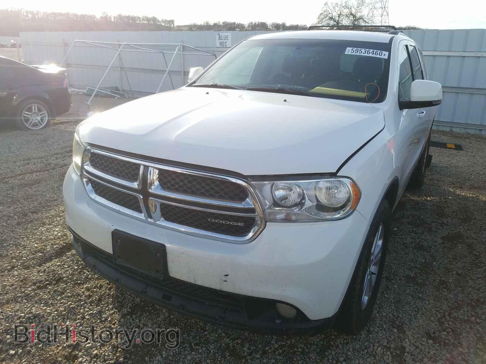 2012 DODGE DURANGO - VIN: 1C4RDHDG7CC129969 - Photo 2
