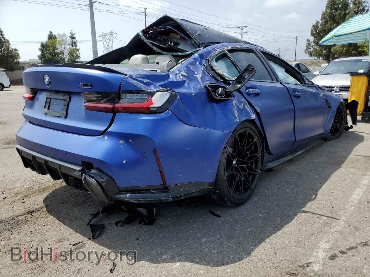 2023 BMW M3 - VIN: WBS33AY08PFR36138 - Фото 3