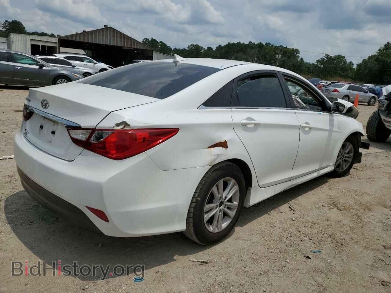 2014 HYUNDAI SONATA - VIN: 5NPEB4AC0EH814319 - Фото 3
