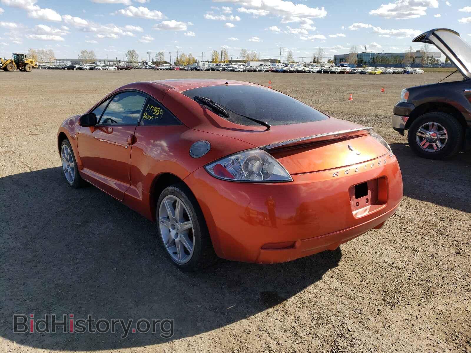 2007 MITSUBISHI ECLIPSE - VIN: 4A3AK34T27E601327 - Фото 3