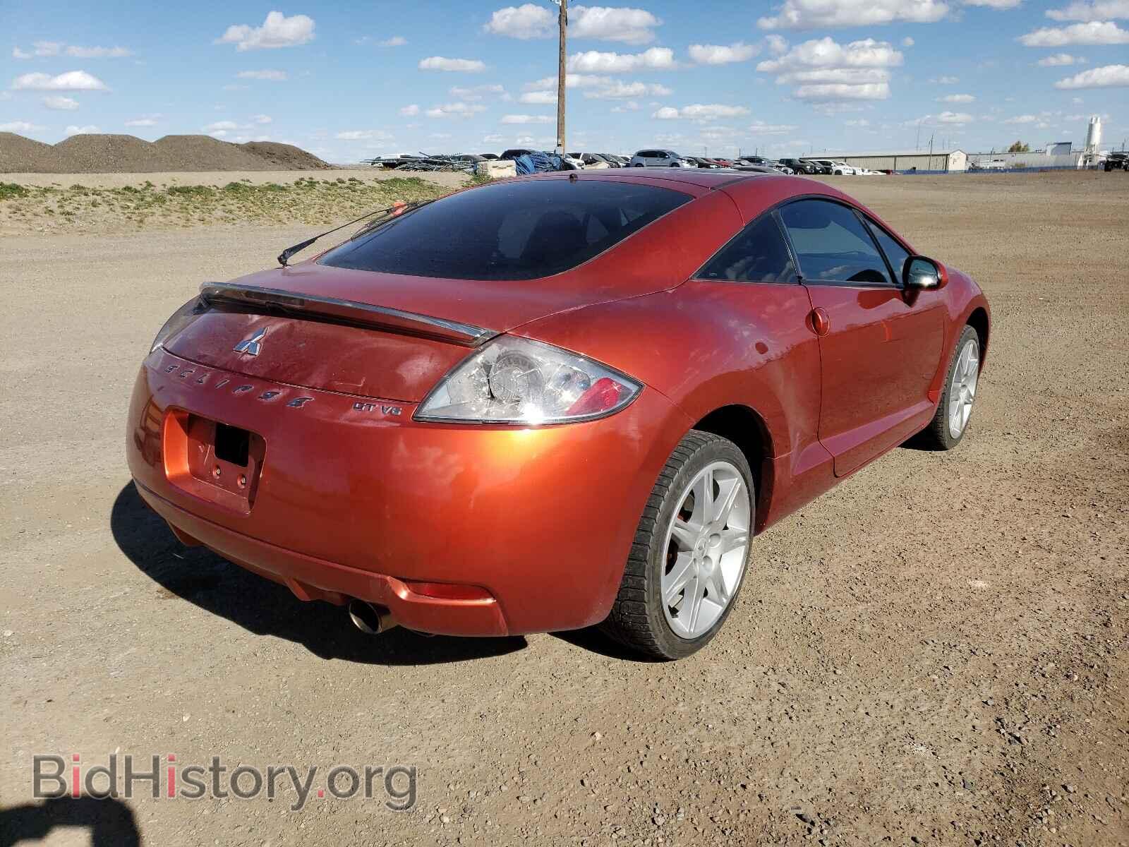 2007 MITSUBISHI ECLIPSE - VIN: 4A3AK34T27E601327 - Фото 4