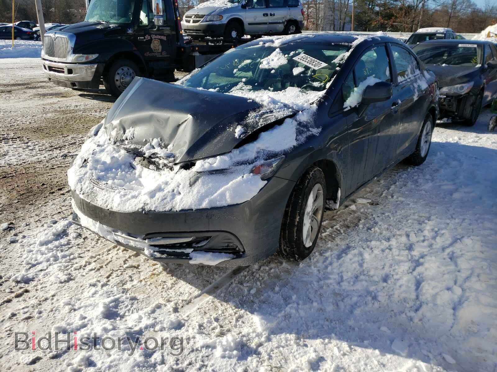 2013 HONDA CIVIC - VIN: 2HGFB2F54DH568323 - Фото 2