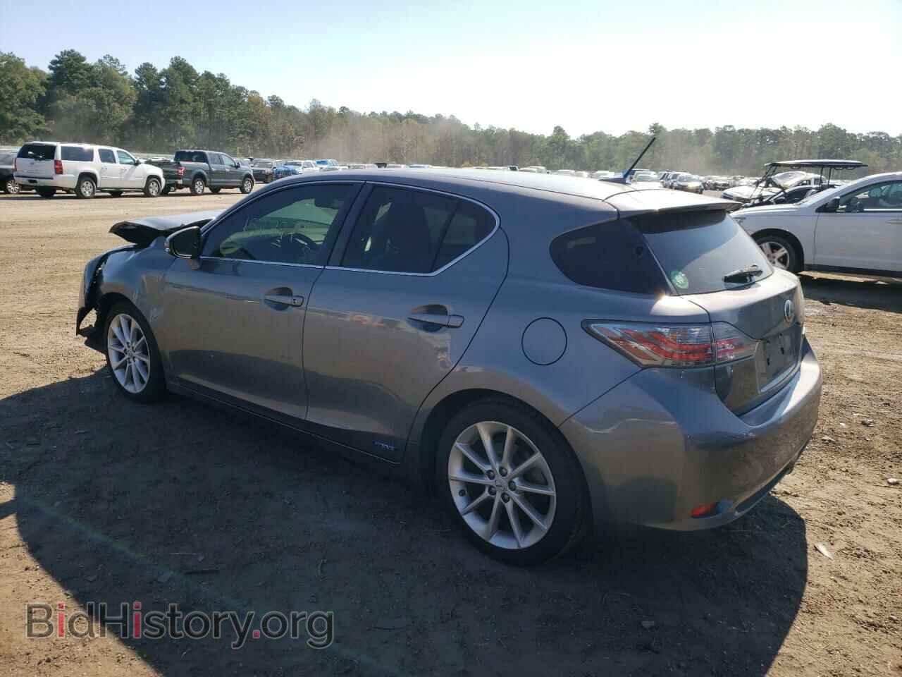 2012 LEXUS CT 200 - VIN: JTHKD5BH6C2063768 - Фото 3