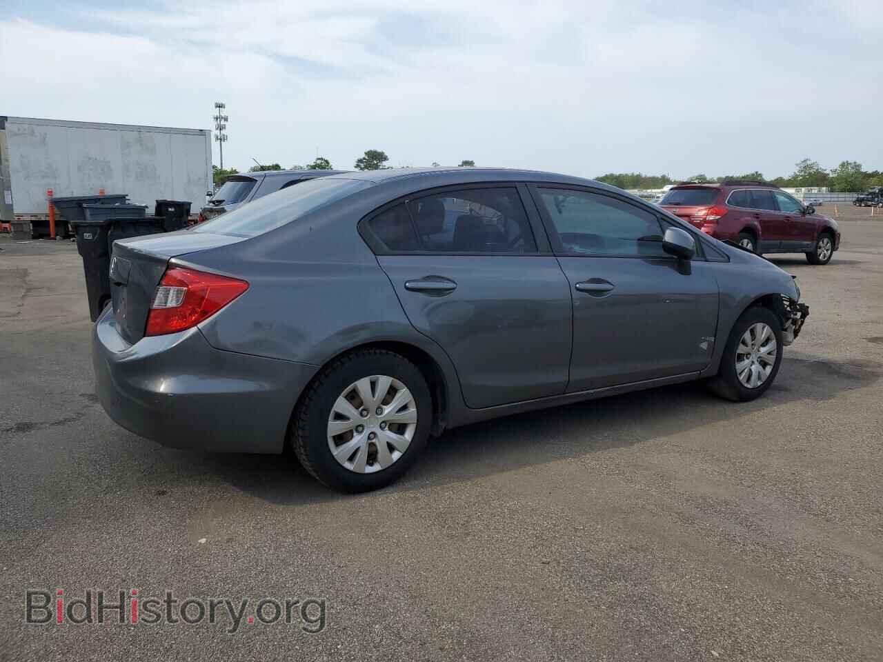 2012 HONDA CIVIC - VIN: 19XFB2F51CE380397 - Фото 3