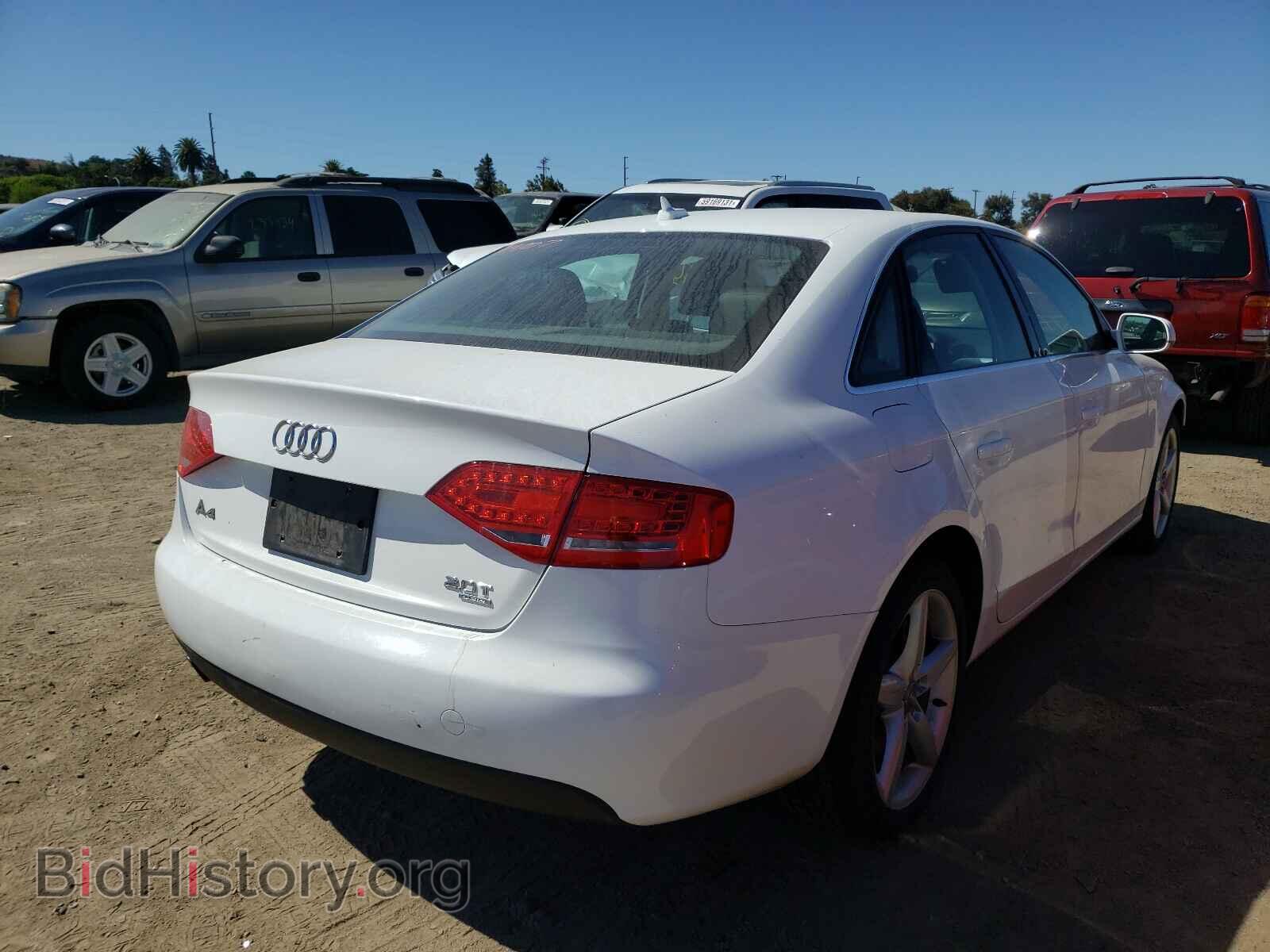 2012 AUDI A4 - VIN: WAUBFAFL6CN009370 - Фото 4