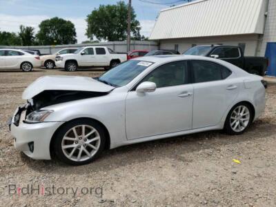 2011 Lexus IS 350, white — VIN JTHCE5C24B5000757, Copart