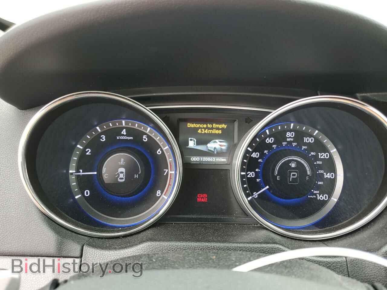 2014 HYUNDAI SONATA - VIN: 5NPEC4AB5EH843450 - Фото 9