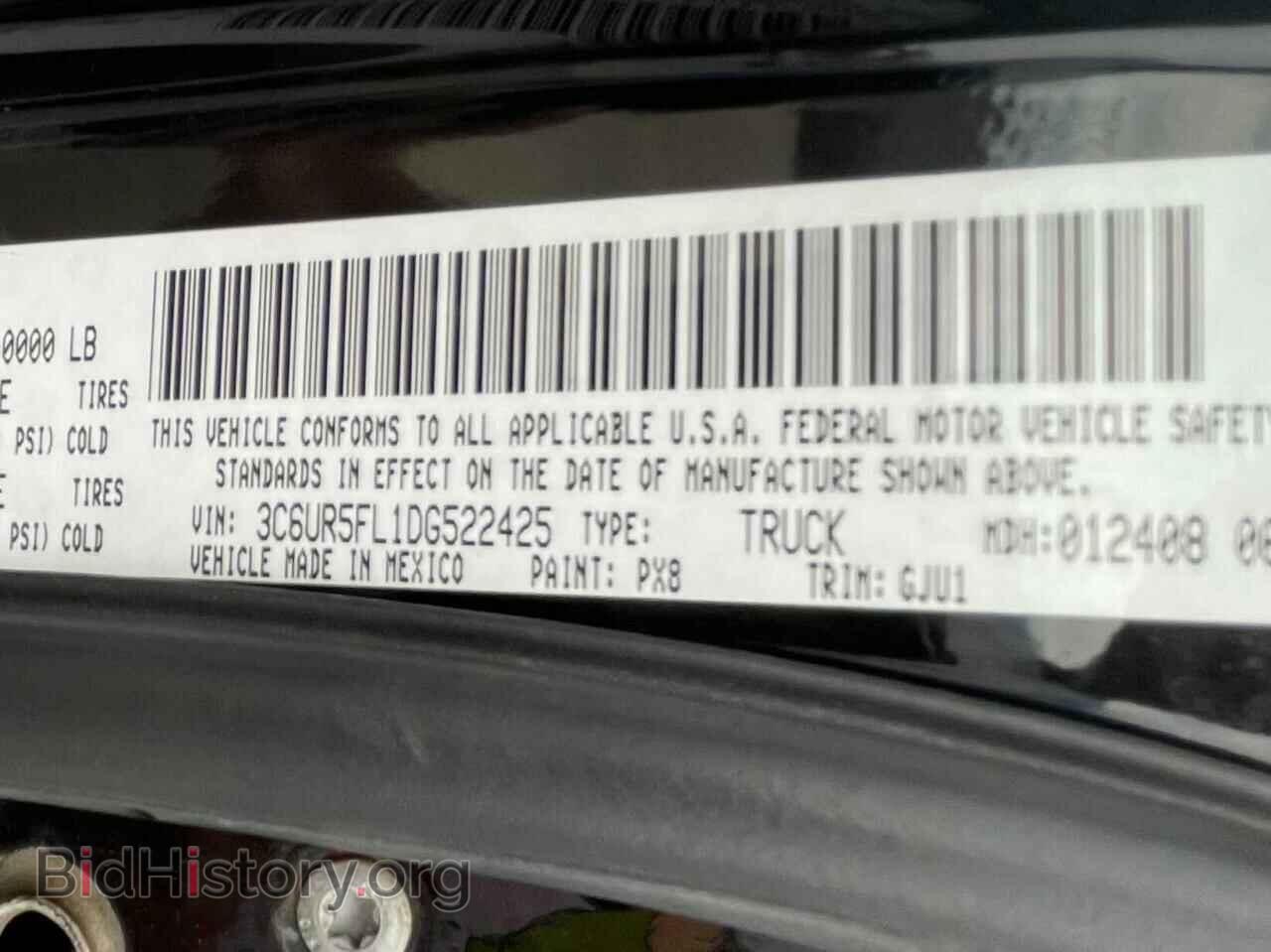 2013 RAM 2500 - VIN: 3C6UR5FL1DG522425 - Фото 10