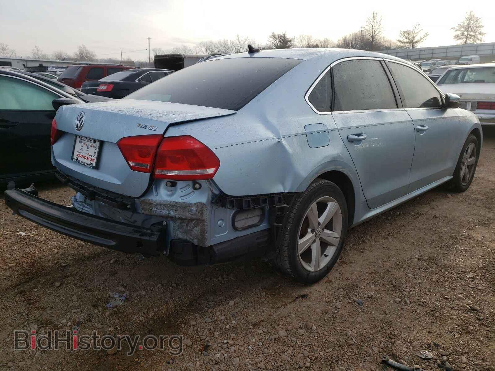 2012 VOLKSWAGEN PASSAT - VIN: 1VWBN7A37CC051409 - Фото 4