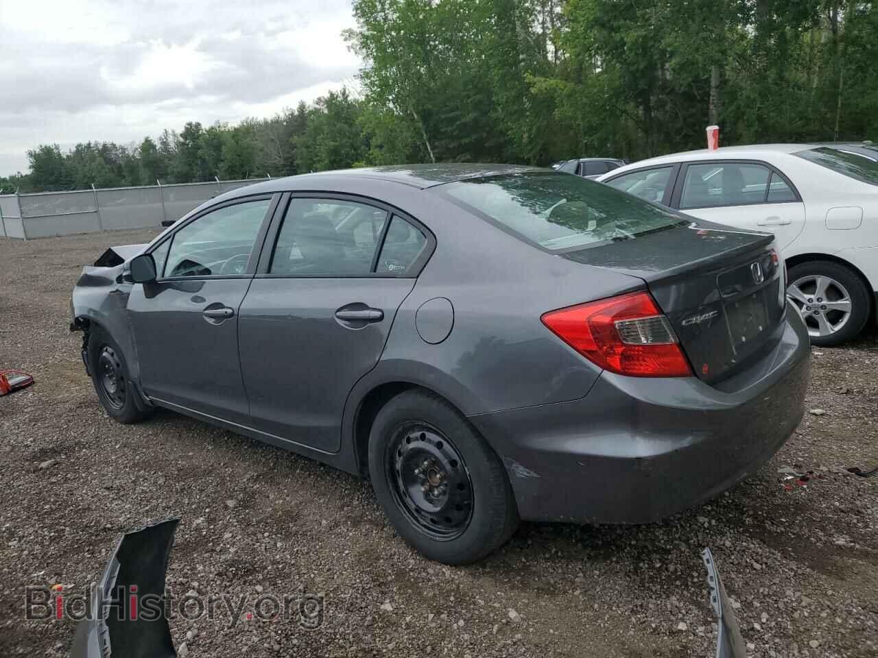 2012 HONDA CIVIC - VIN: 2HGFB2F56CH107395 - Фото 2