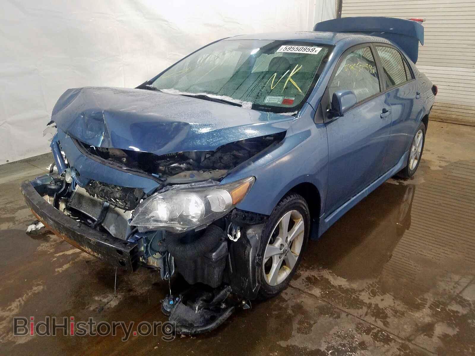 2013 TOYOTA COROLLA BA - VIN: 5YFBU4EE9DP204848 - Фото 2