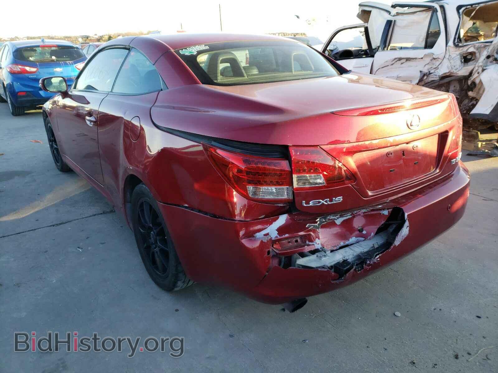 2010 LEXUS IS - VIN: JTHFE2C28A2500450 - Фото 3