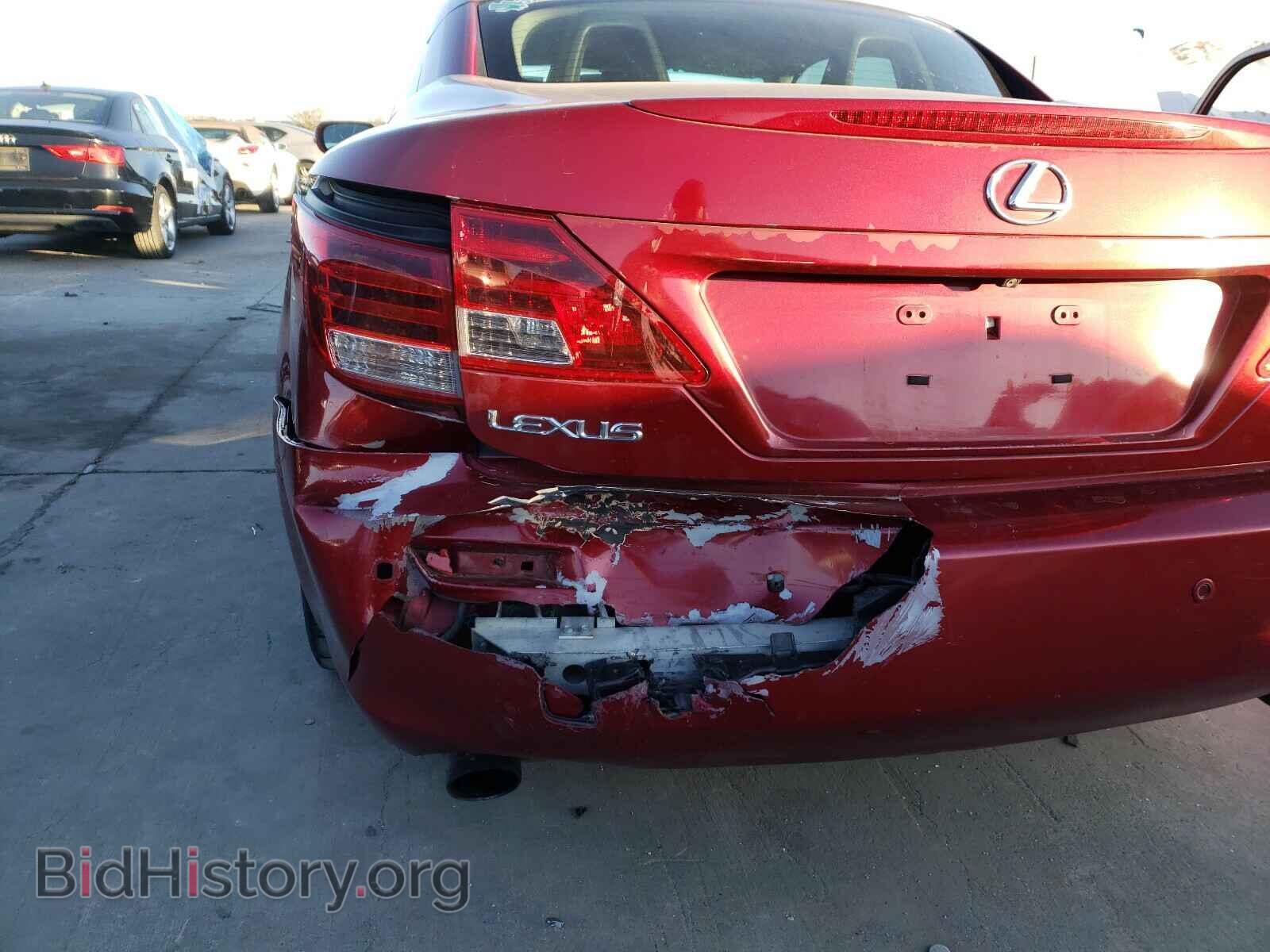 2010 LEXUS IS - VIN: JTHFE2C28A2500450 - Фото 9
