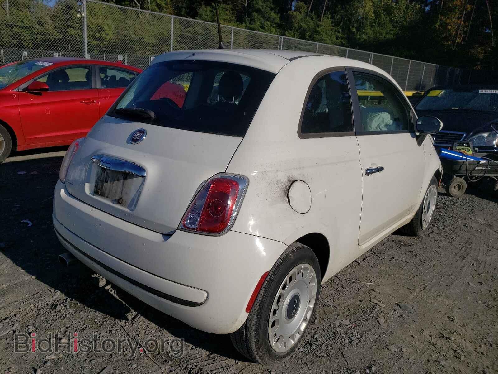2012 FIAT 500 - VIN: 3C3CFFAR1CT127637 - Фото 4