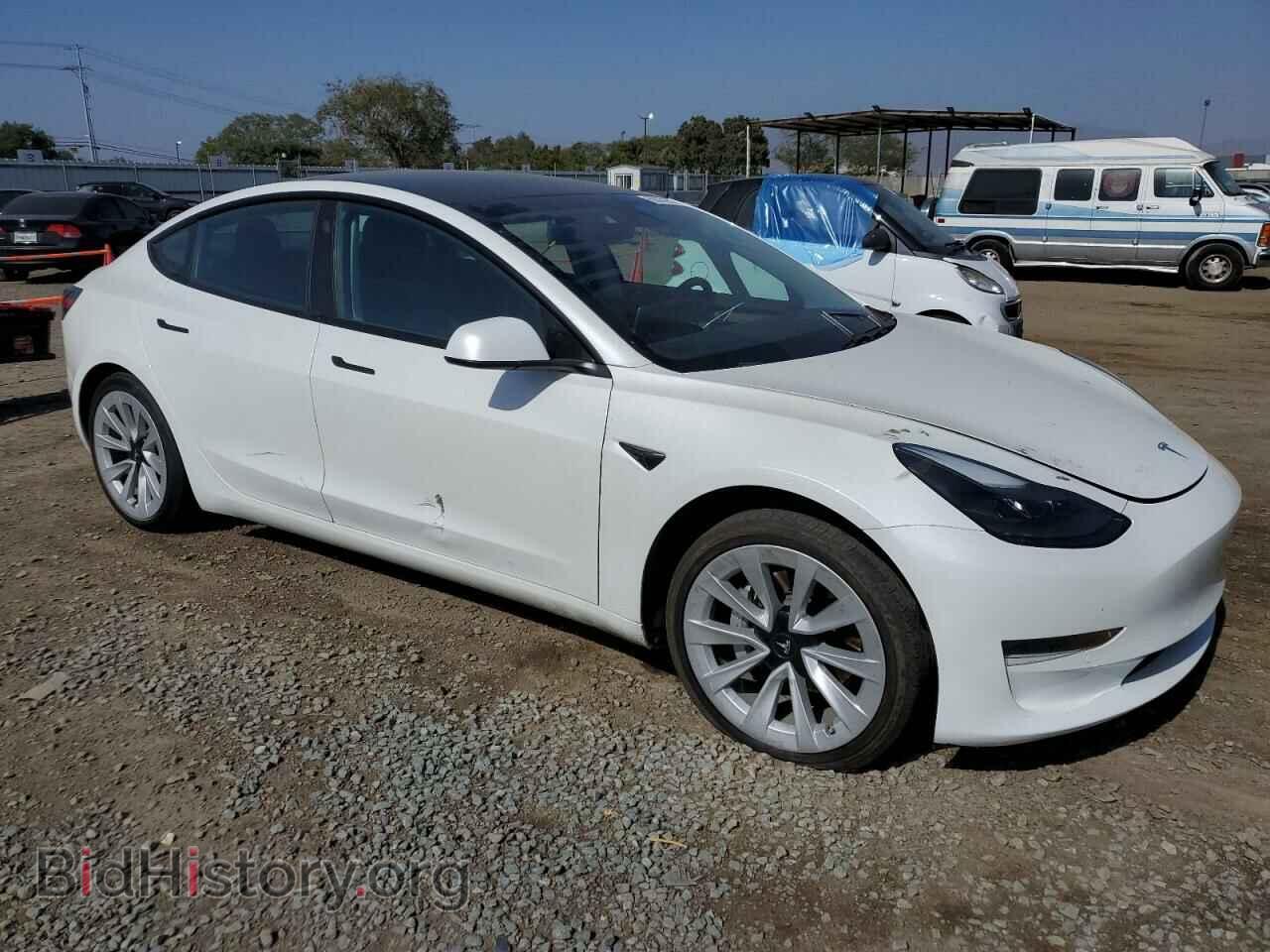 2021 TESLA MODEL 3 - VIN: 5YJ3E1EA7MF017875 - Фото 4