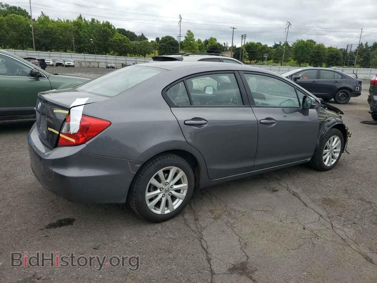 2012 HONDA CIVIC - VIN: 19XFB2F93CE337392 - Фото 3