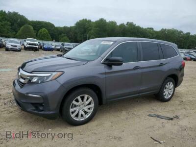 2019 Honda PILOT LX, серый — VIN 5FNYF6H13KB065091, Copart