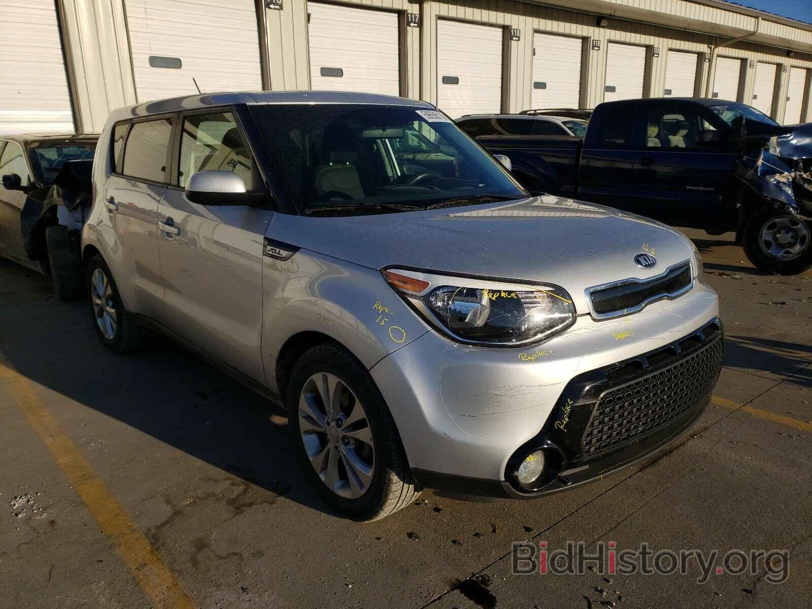 Report KNDJP3A5XG7871422 KIA SOUL 2016 SILVER GAS price