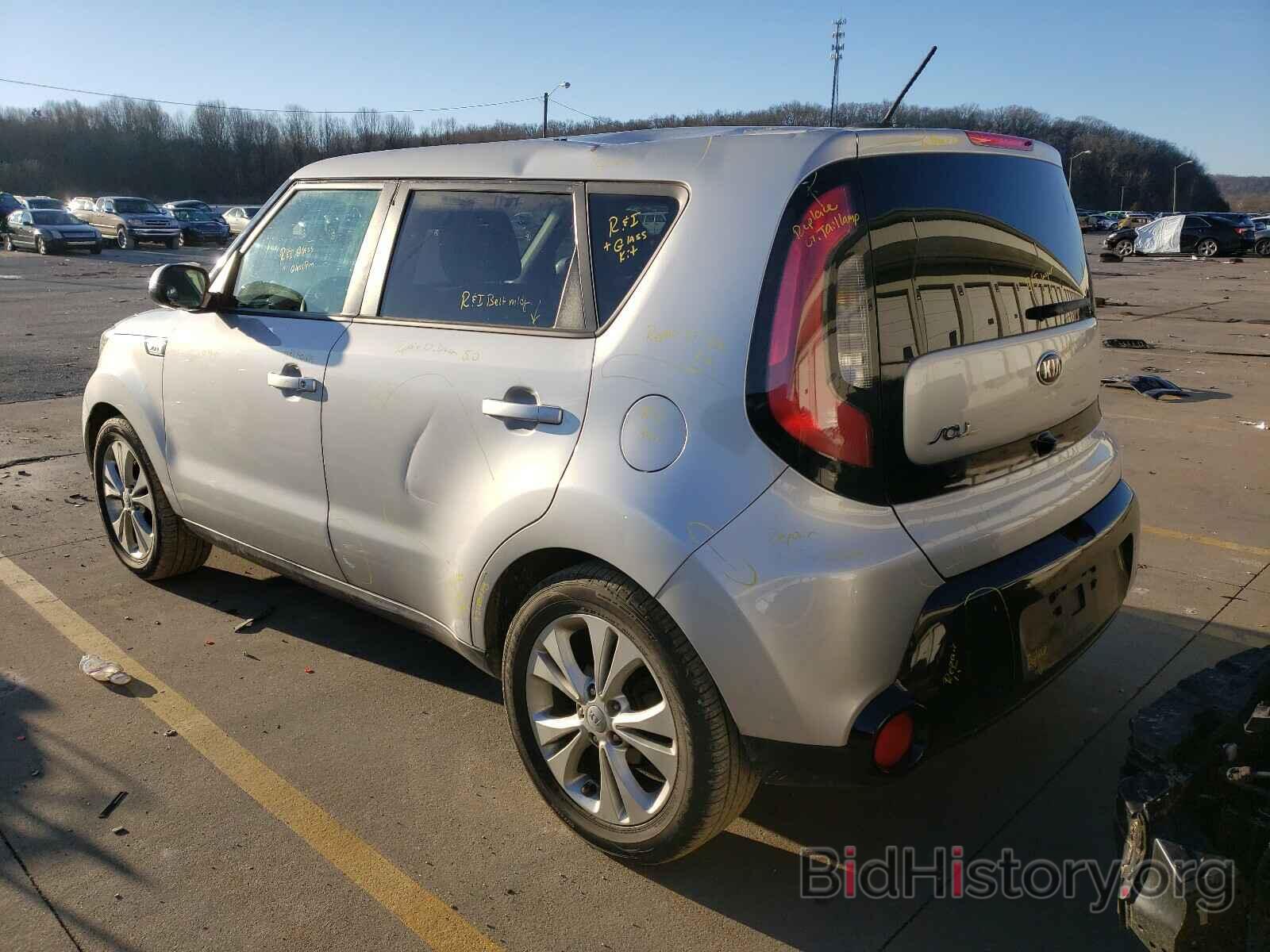 Report KNDJP3A5XG7871422 KIA SOUL 2016 SILVER GAS price