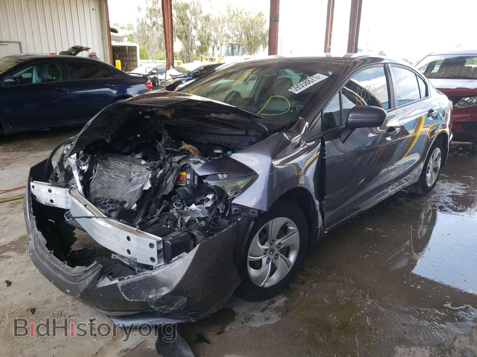 2015 HONDA CIVIC - VIN: 19XFB2F51FE019367 - Фото 2