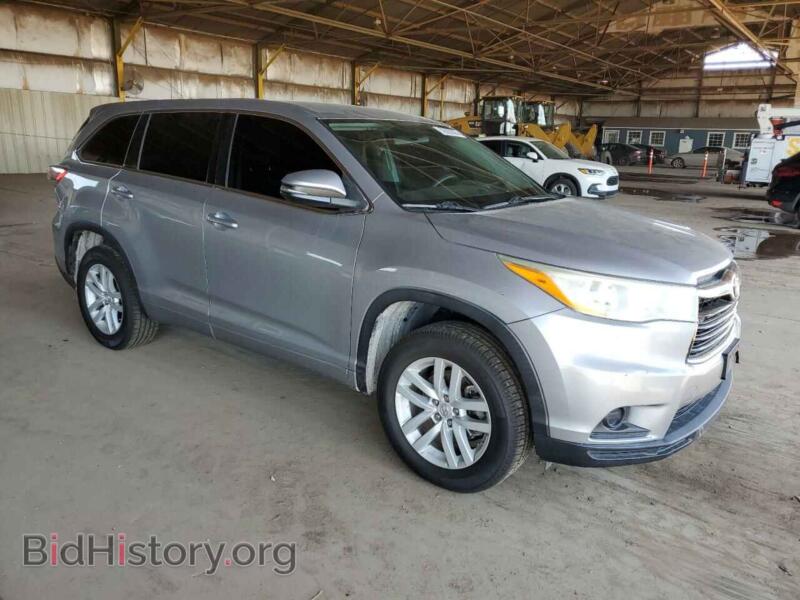 2014 Toyota HIGHLANDER (VIN 5TDZARFH3ES006692) — фото 4 из 14