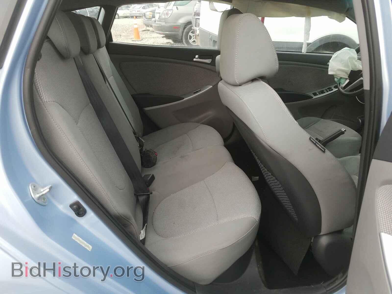 2013 HYUNDAI ACCENT - VIN: KMHCT5AE3DU131607 - Фото 6