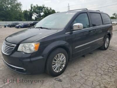 2015 Chrysler MINIVAN Touring L, черный — VIN 2C4RC1CG6FR595030, Copart