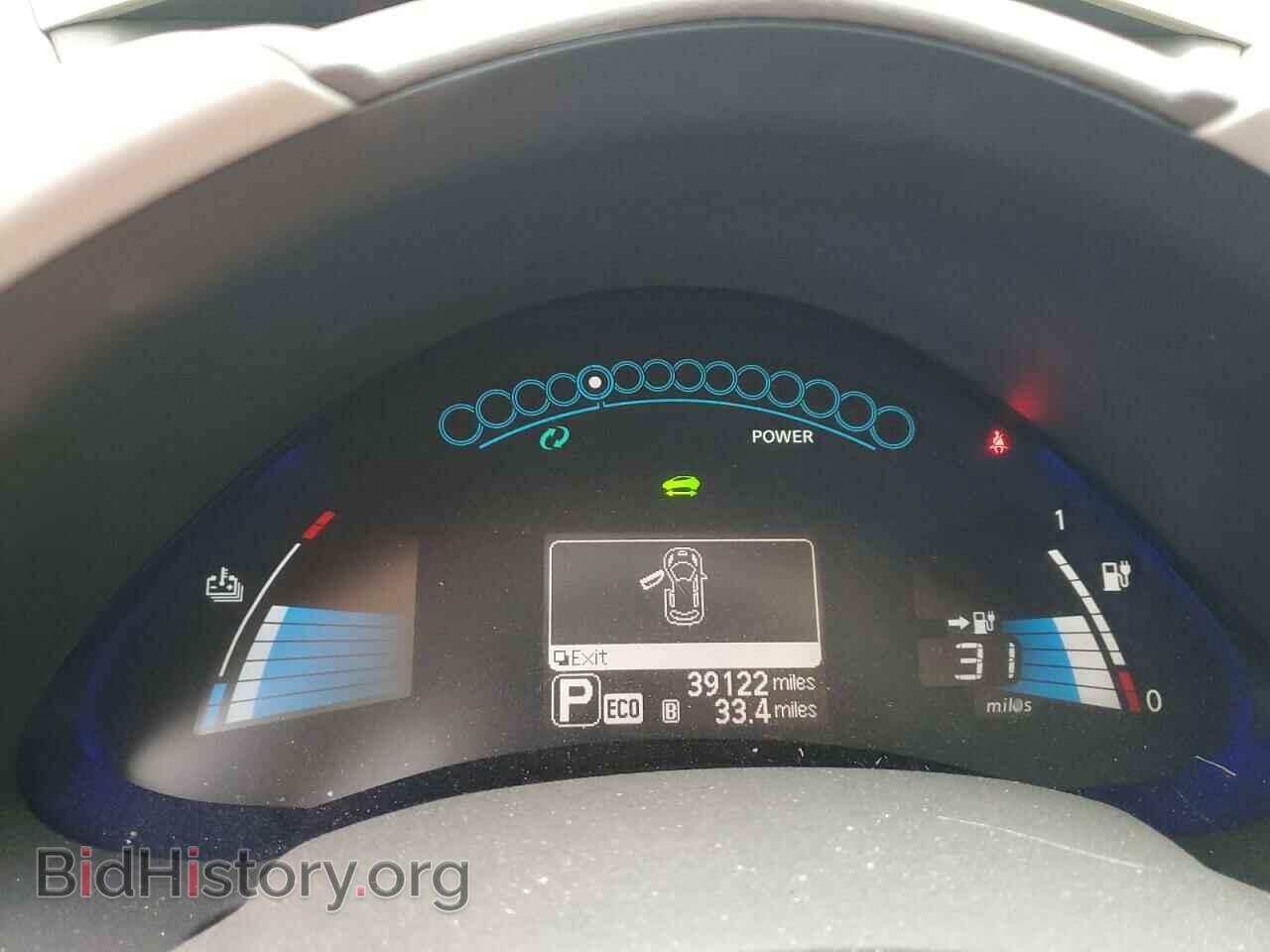 2013 NISSAN LEAF - VIN: 1N4AZ0CP7DC408993 - Фото 9