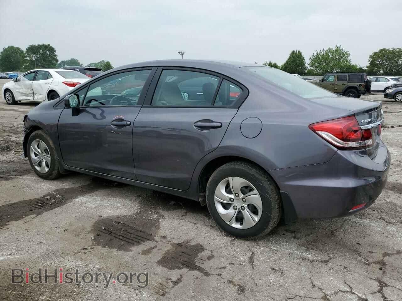 2014 HONDA CIVIC - VIN: 2HGFB2F54EH557470 - Фото 2