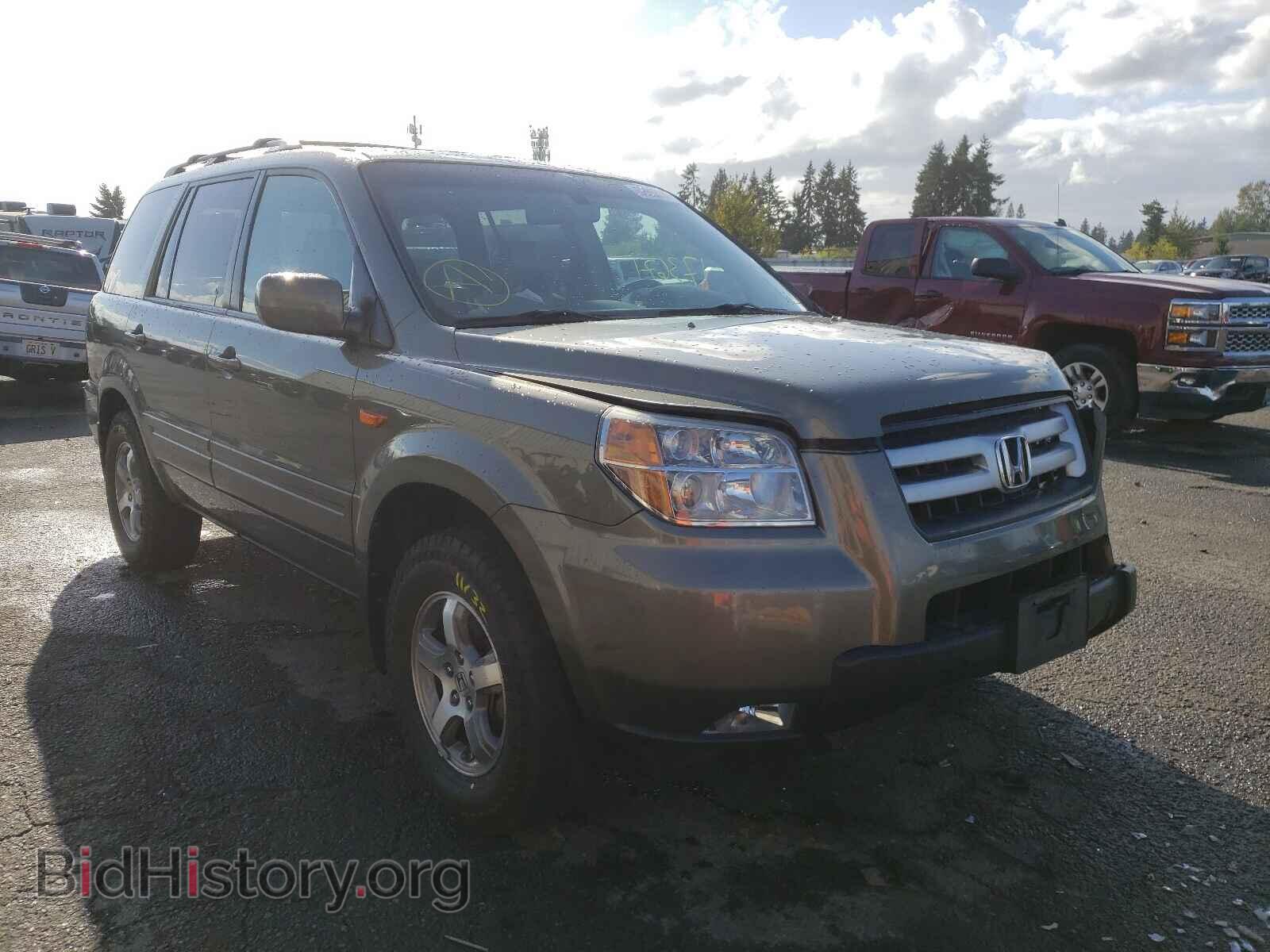Photo 5FNYF18598B028657 - HONDA PILOT 2008