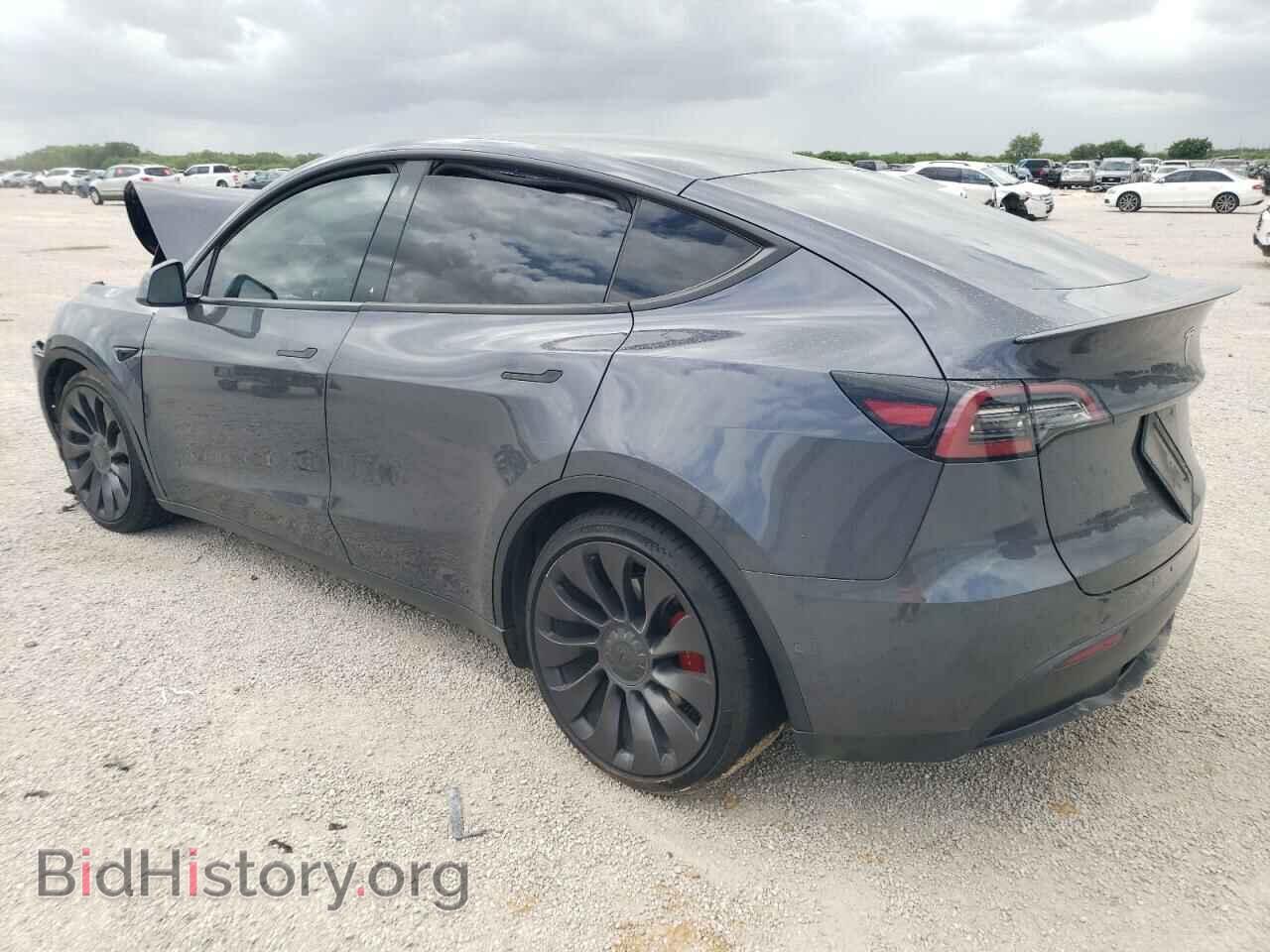 2021 TESLA MODEL Y - VIN: 5YJYGDEF7MF194729 - Фото 2