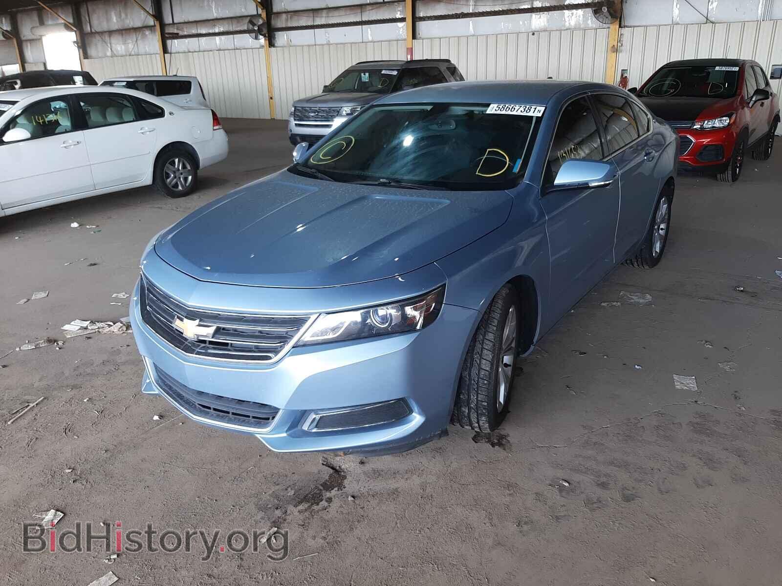 2014 CHEVROLET IMPALA - VIN: 1G1115SL8EU109871 - Фото 2
