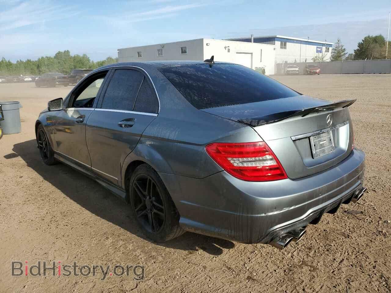 2012 MERCEDES-BENZ C-CLASS - VIN: WDDGF8BB7CA609715 - Фото 2