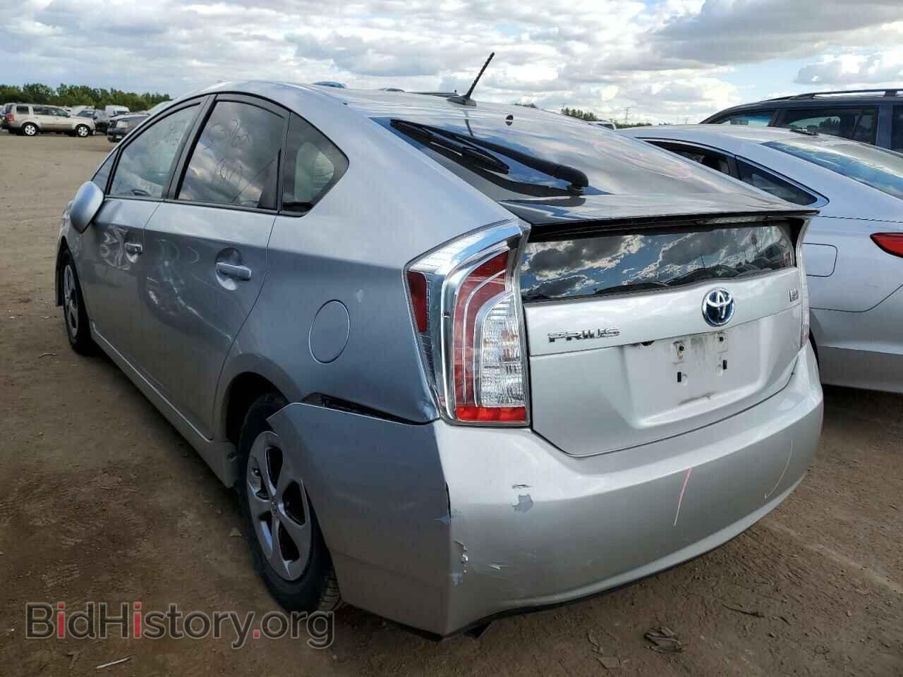 2014 TOYOTA PRIUS - VIN: JTDKN3DU1E0359082 - Фото 3