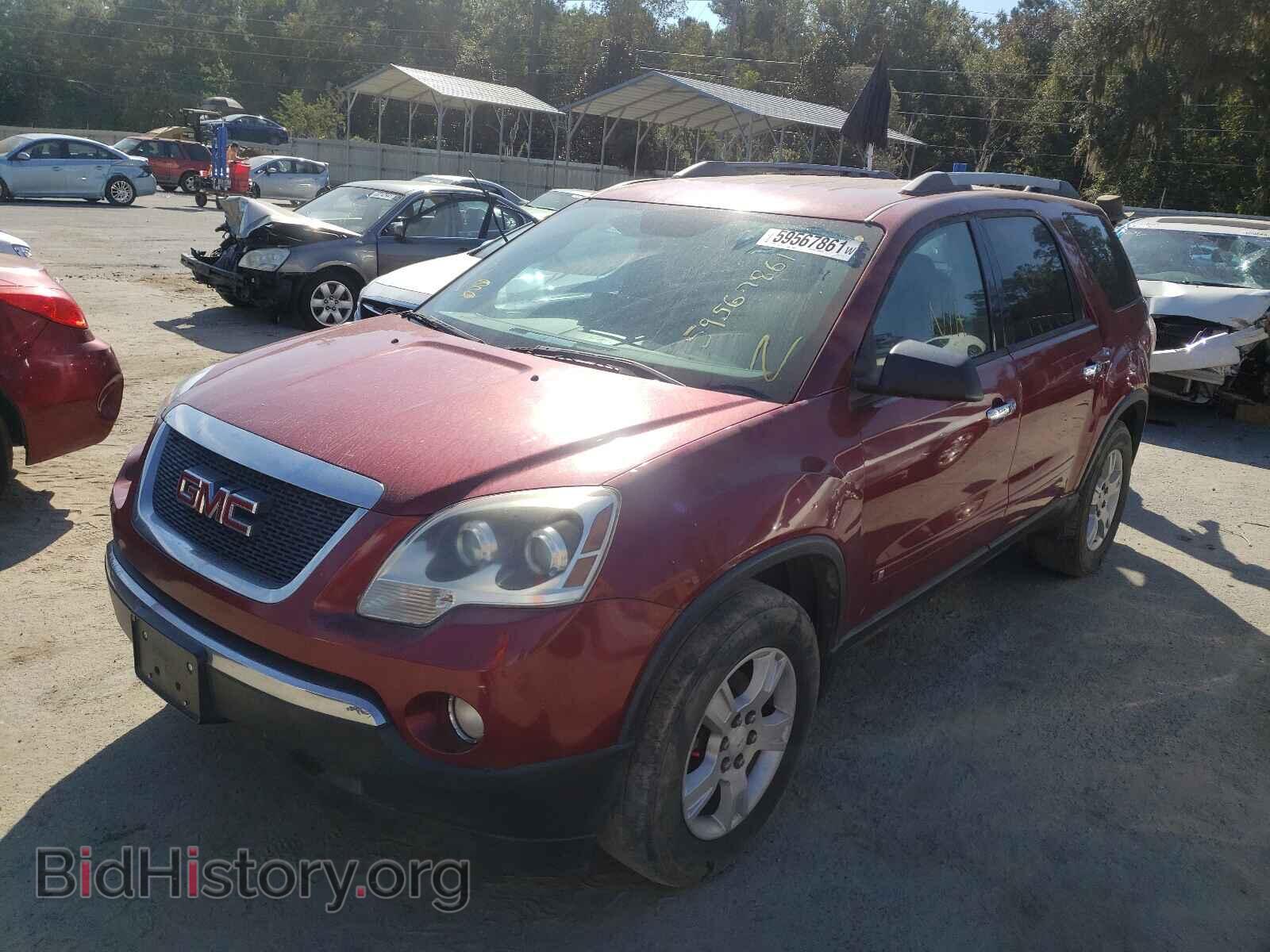 2010 GMC ACADIA - VIN: 1GKLVLED6AJ134796 - Фото 2