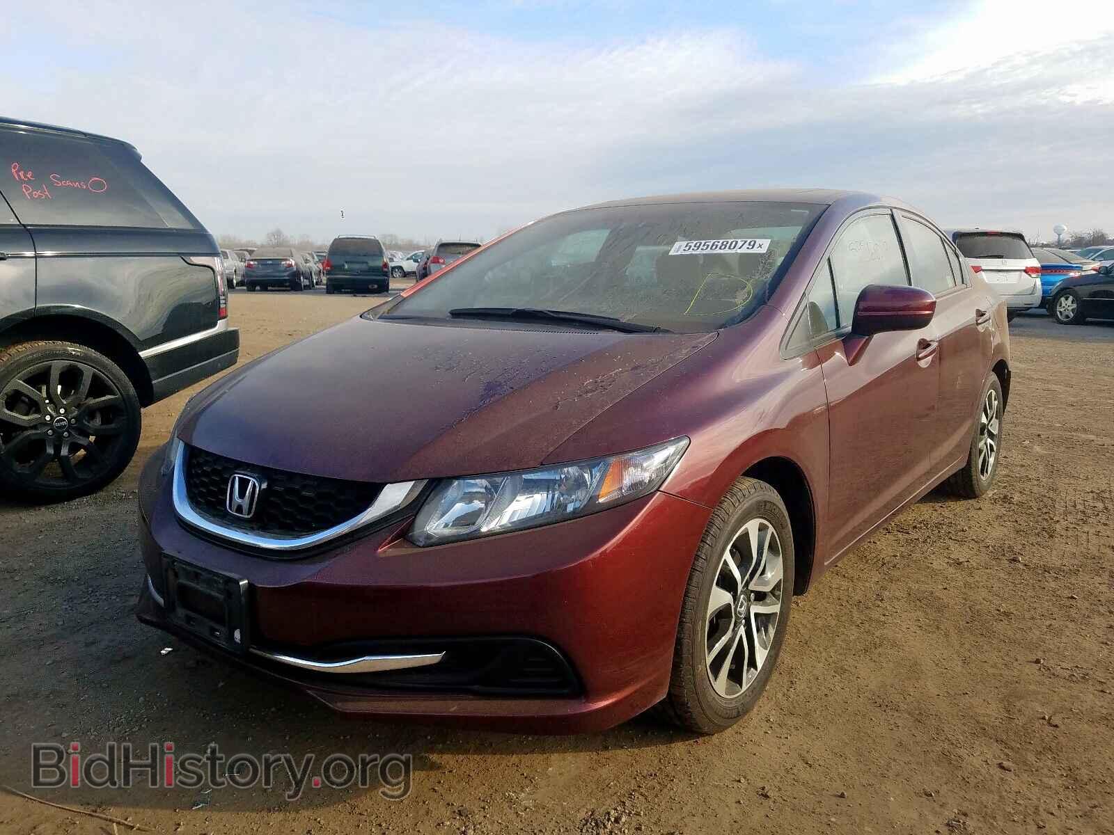 2014 HONDA CIVIC - VIN: 19XFB2F89EE018654 - Фото 2