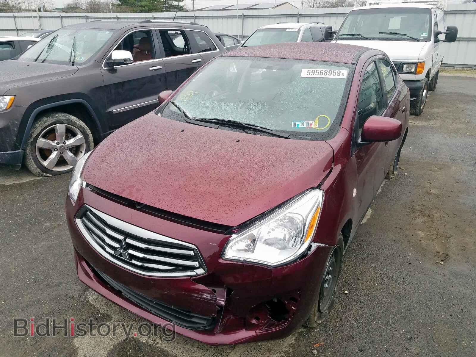2019 MITSUBISHI MIRAGE - VIN: ML32F3FJ1KHF17651 - Фото 2