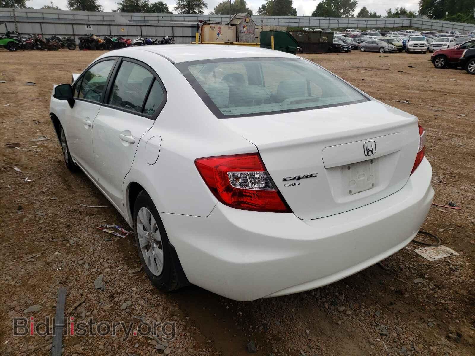 2012 HONDA CIVIC - VIN: 19XFB2F55CE101274 - Фото 3