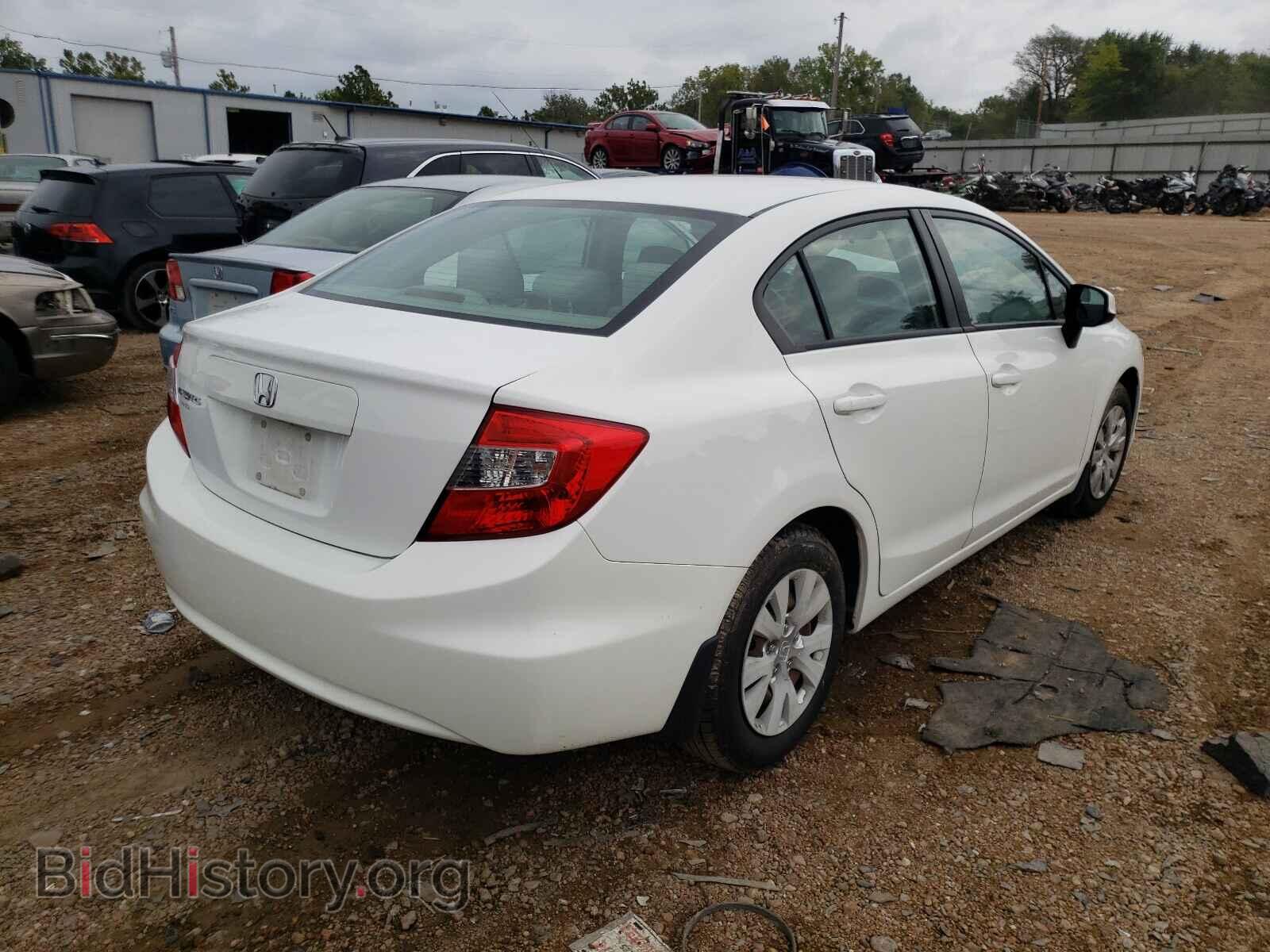 2012 HONDA CIVIC - VIN: 19XFB2F55CE101274 - Фото 4