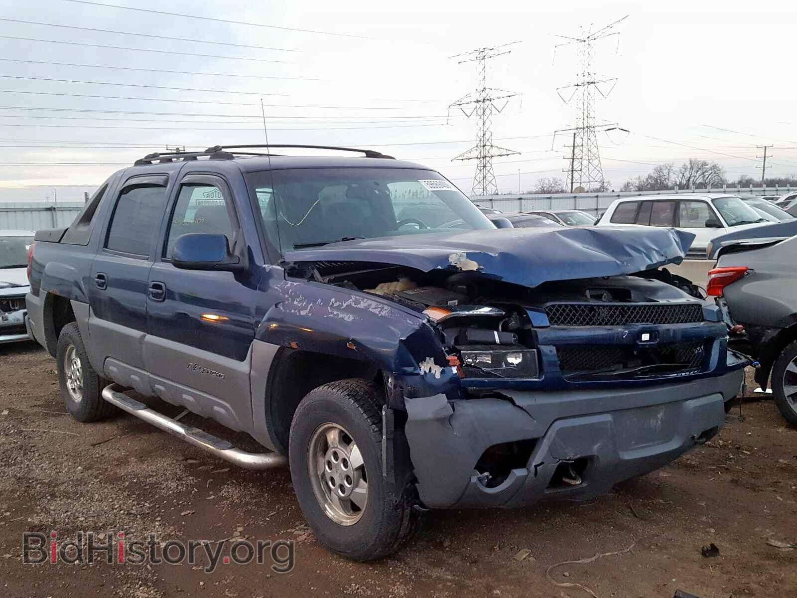 Фотография 3GNEC13T62G344723 - CHEVROLET AVALANCHE 2002