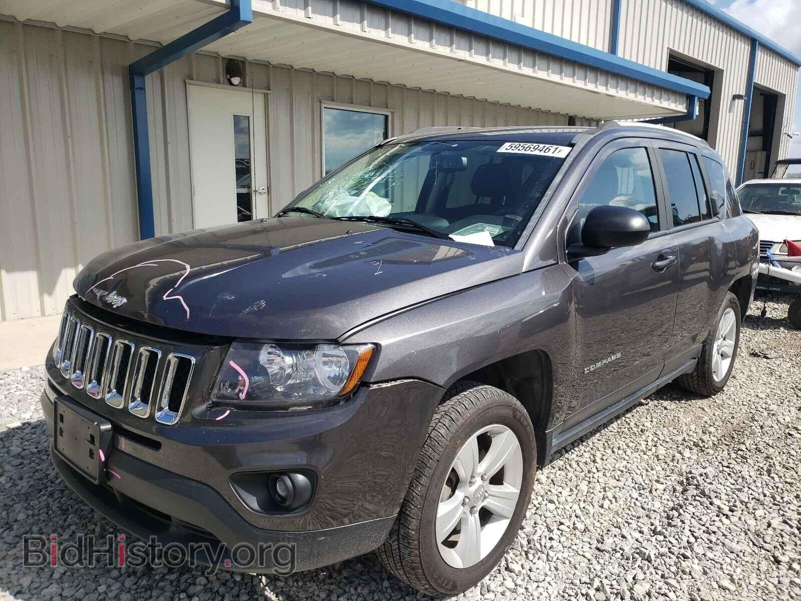 2016 JEEP COMPASS - VIN: 1C4NJCBA5GD568497 - Фото 2