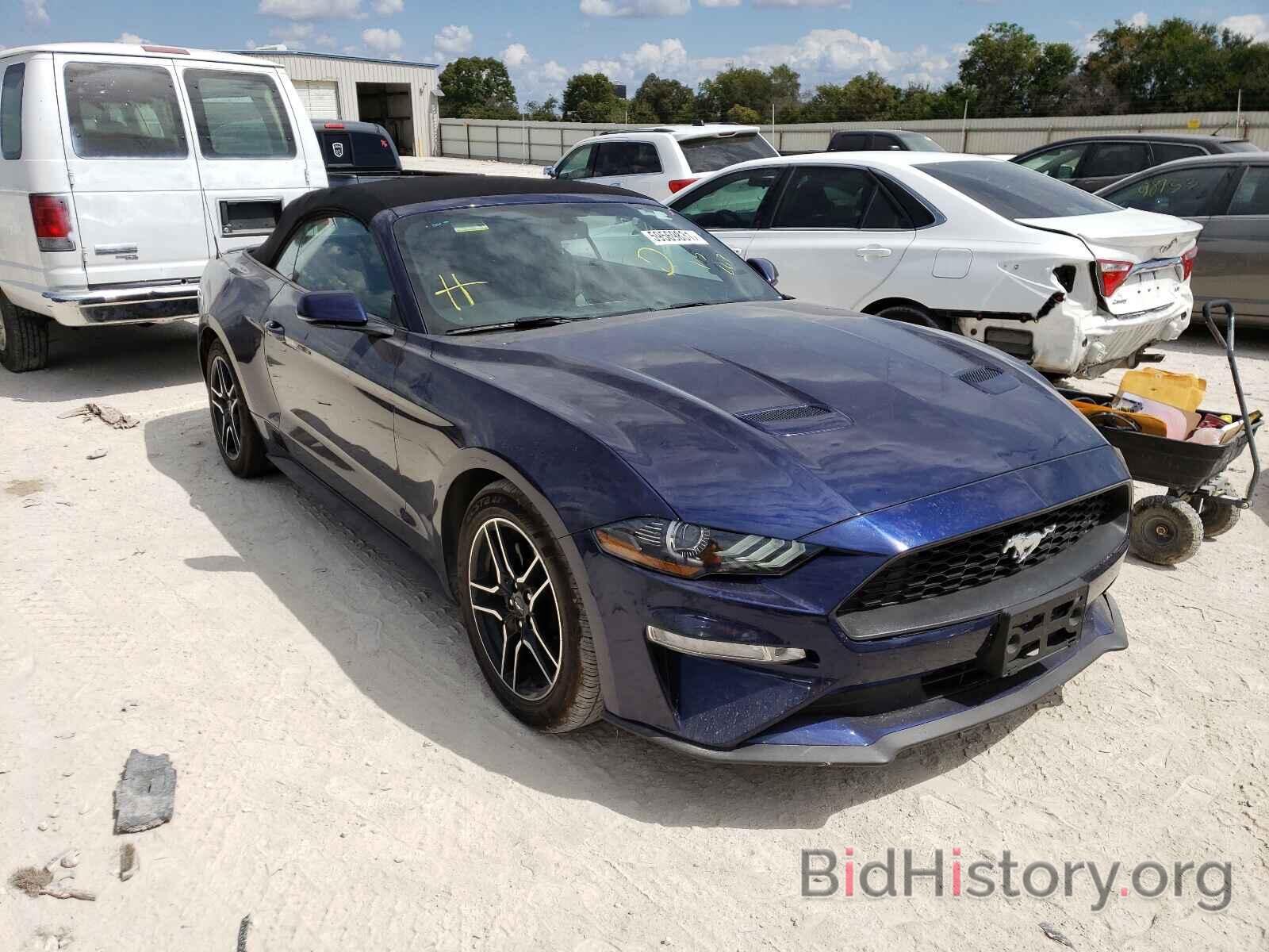 Photo 1FATP8UH4L5115267 - FORD MUSTANG 2020