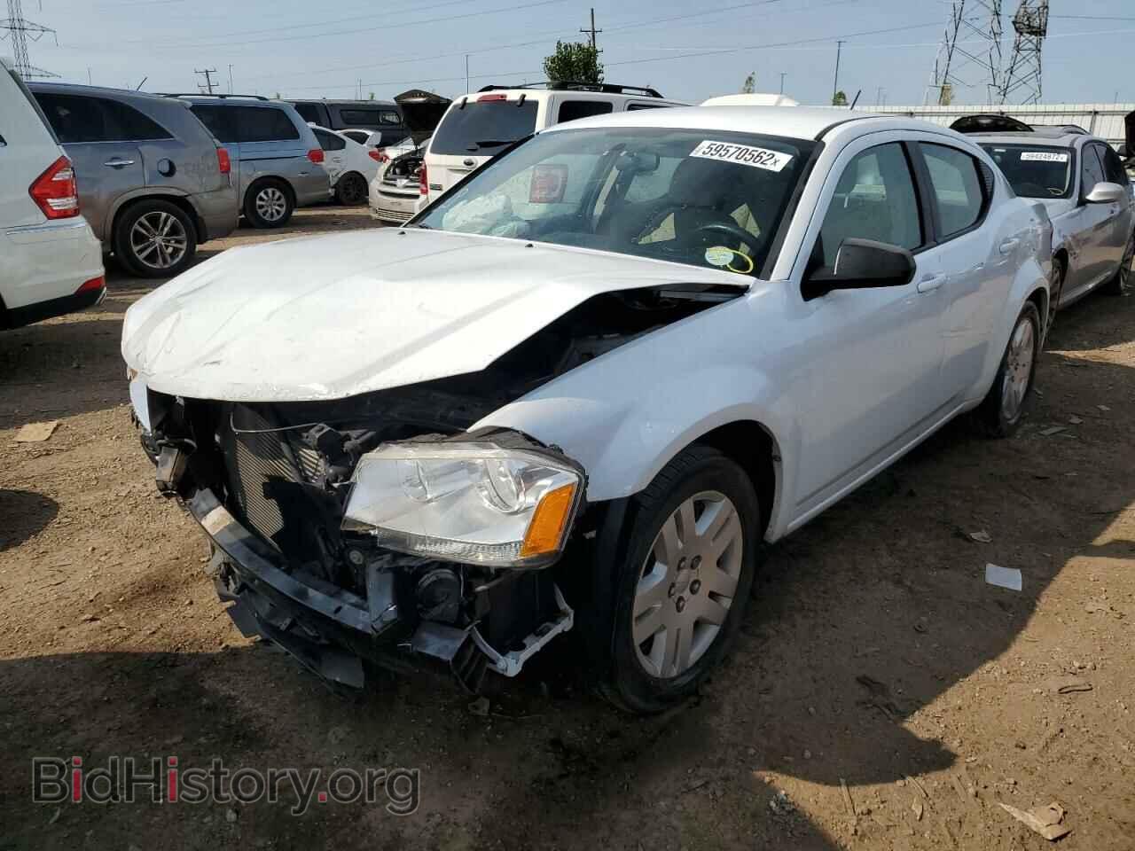 2013 DODGE AVENGER - VIN: 1C3CDZAB7DN615728 - Фото 2