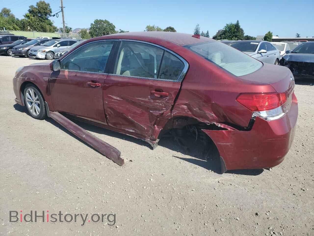2014 SUBARU LEGACY - VIN: 4S3BMBC63E3004929 - Фото 2