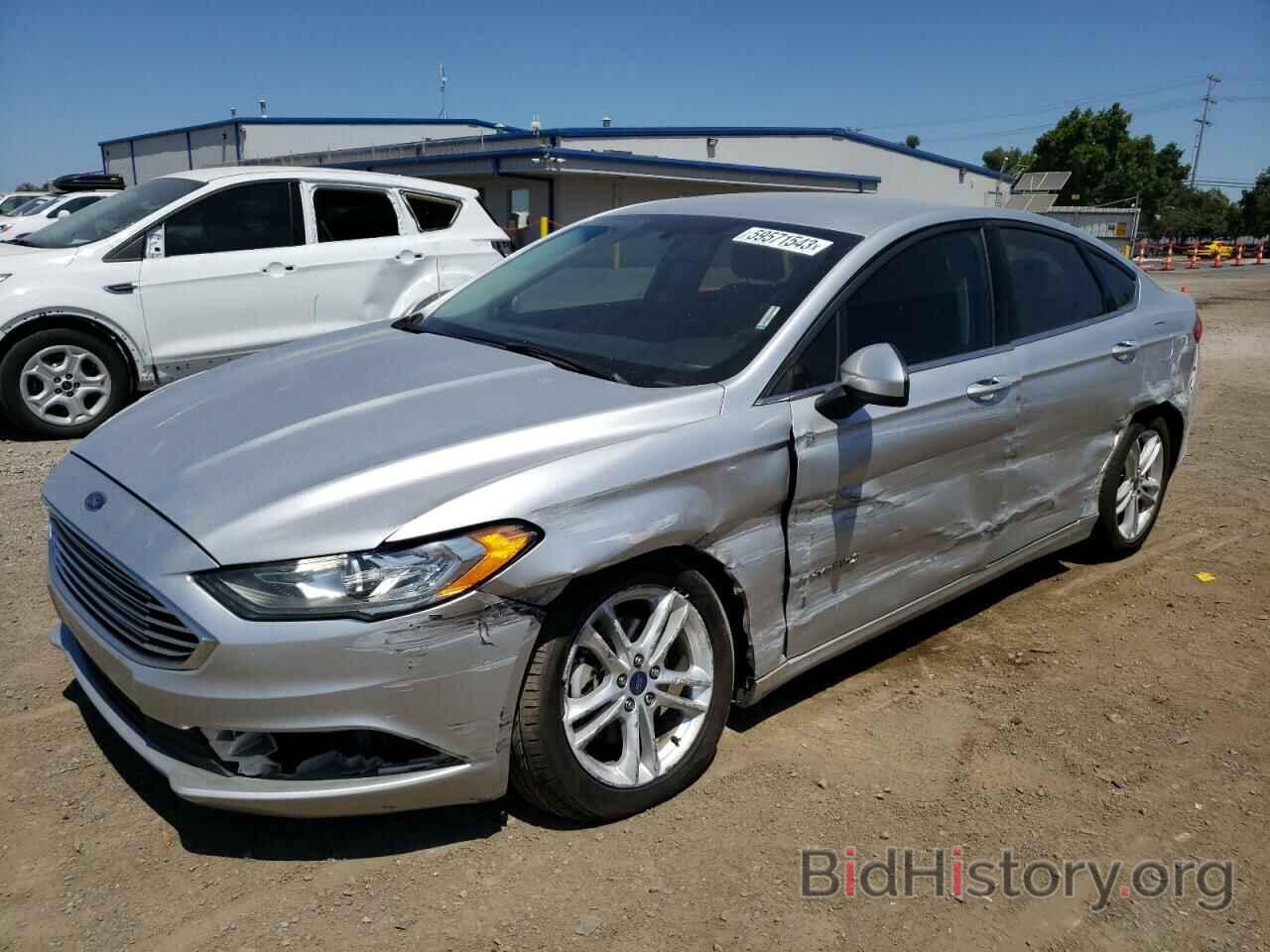 Фотография 3FA6P0LU8JR129132 - FORD FUSION 2018