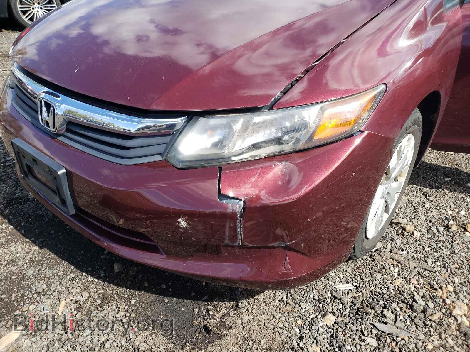 2012 HONDA CIVIC - VIN: 2HGFB2F52CH596216 - Фото 9