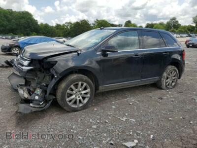2013 Ford EDGE Limited, черный — VIN 2FMDK3KC4DBB00977, Copart