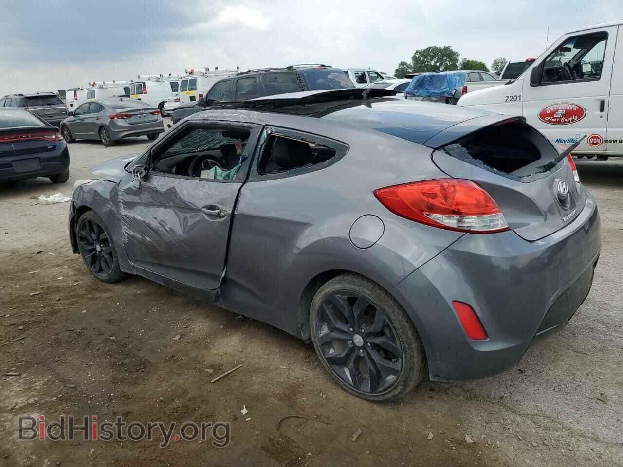 2012 HYUNDAI VELOSTER - VIN: KMHTC6AD2CU043871 - Фото 2