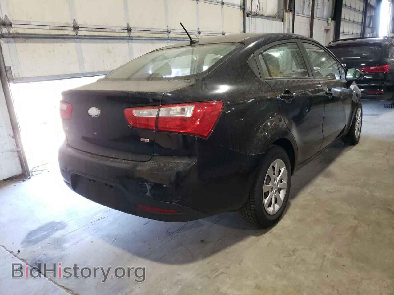 2013 KIA RIO - VIN: KNADM4A38D6231895 - Фото 4